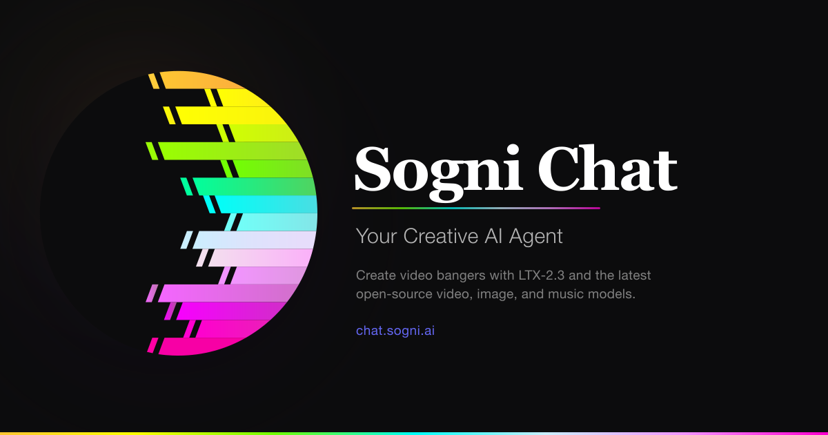 Sogni Chat — Your Creative AI Agent